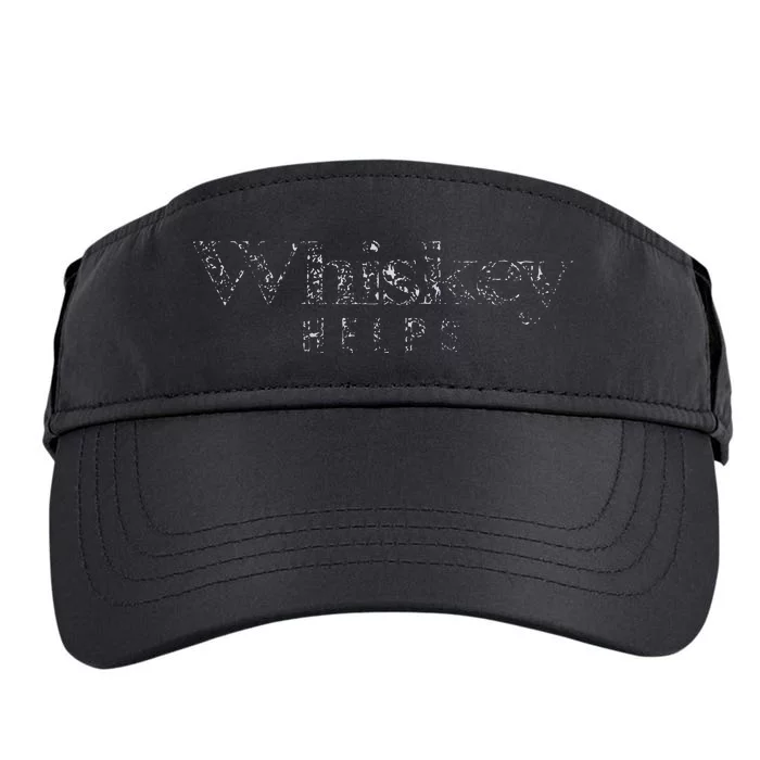 Whiskey Helps Adult Drive Performance Visor