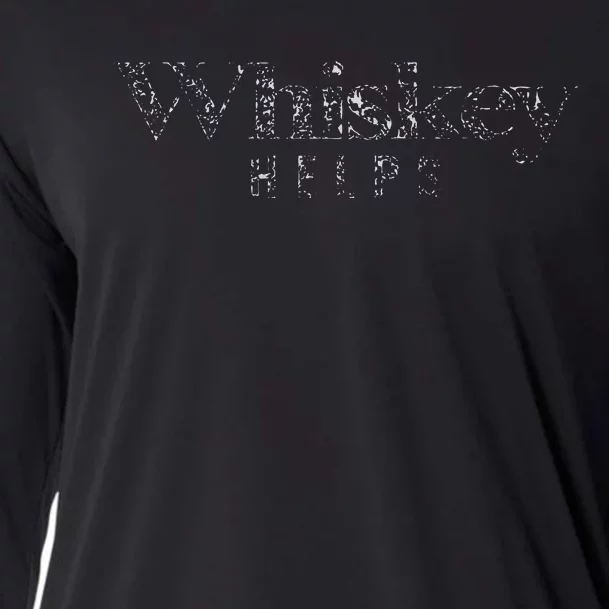 Whiskey Helps Cooling Performance Long Sleeve Crew