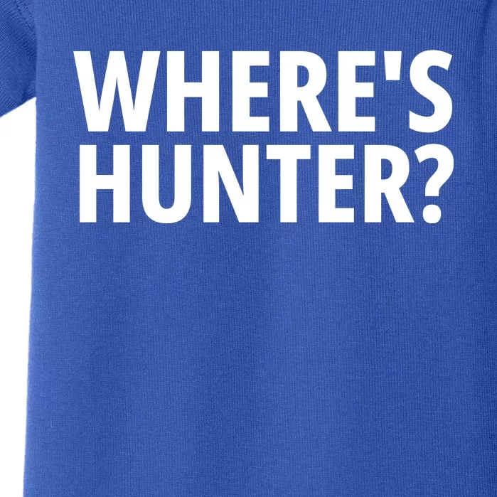 Where's Hunter? Baby Bodysuit