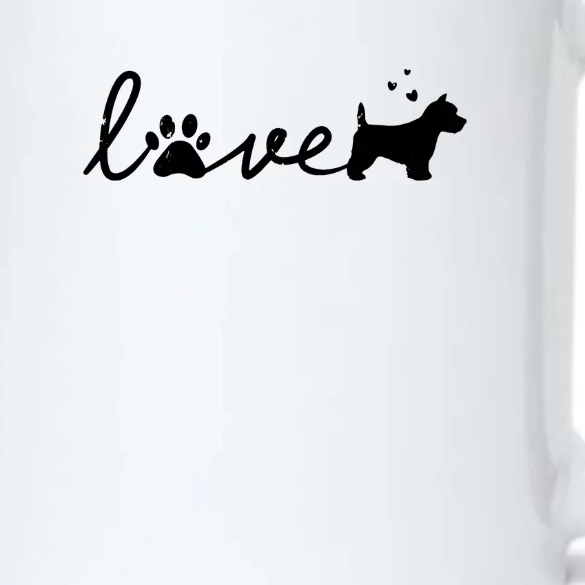 West Highland White Terrier Westie Mom Dad Dog Love Pet Gift Black Color Changing Mug