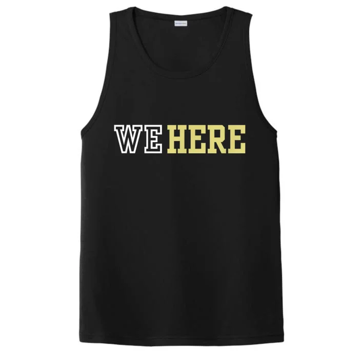 We Here Performance Tank