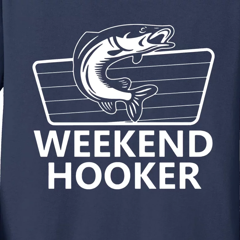 Weekend Hooker Kids Long Sleeve Shirt