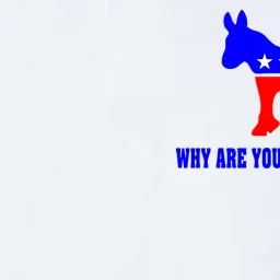 Why Are You Such An Ass? Anti Democrat Liberal - Pro Republican Funny Softstyle Adult Sport Polo