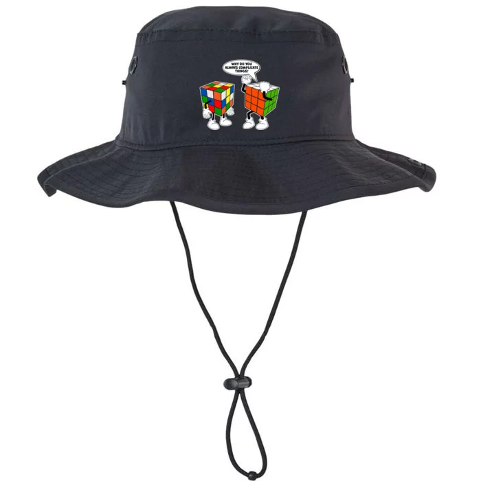 Why Do You Always Complicate Things Legacy Cool Fit Booney Bucket Hat