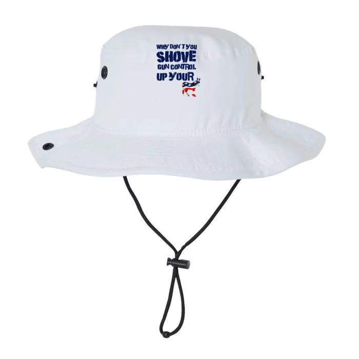 Why Don't You Shove Gun Control Up Your Legacy Cool Fit Booney Bucket Hat