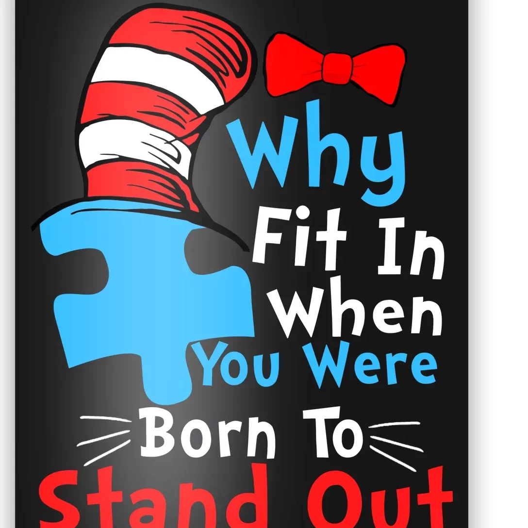 Born to Stand Out Poster - Kids prints