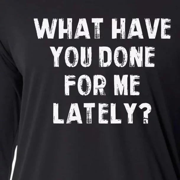 What Have You Done For Me Lately Cooling Performance Long Sleeve Crew