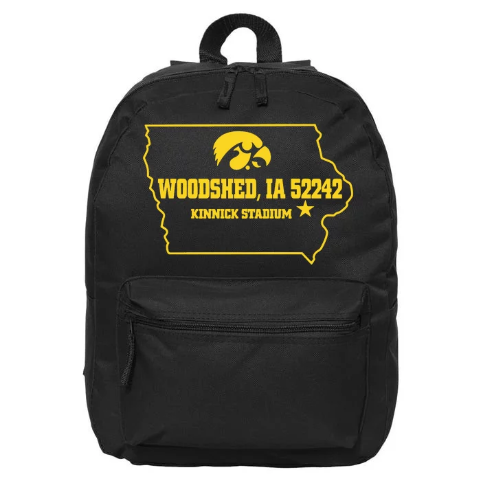 Woodshed Ia 52242 Kinnick Stadium 16 in Basic Backpack