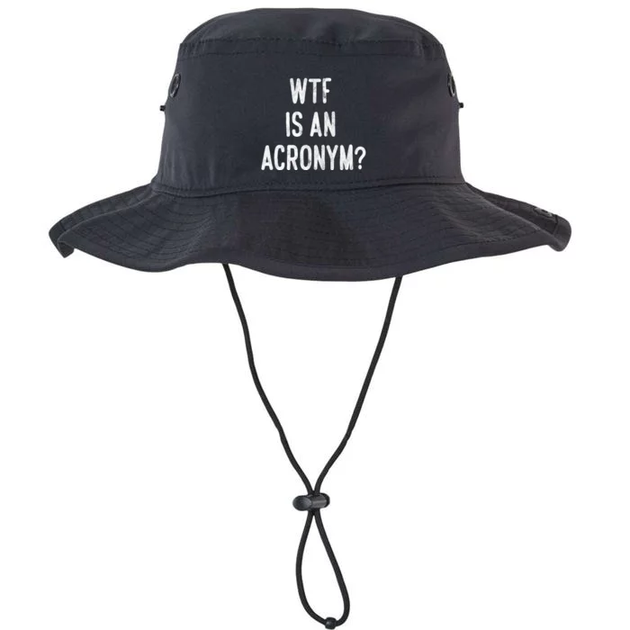 WTF Is An Acronym Funny Legacy Cool Fit Booney Bucket Hat