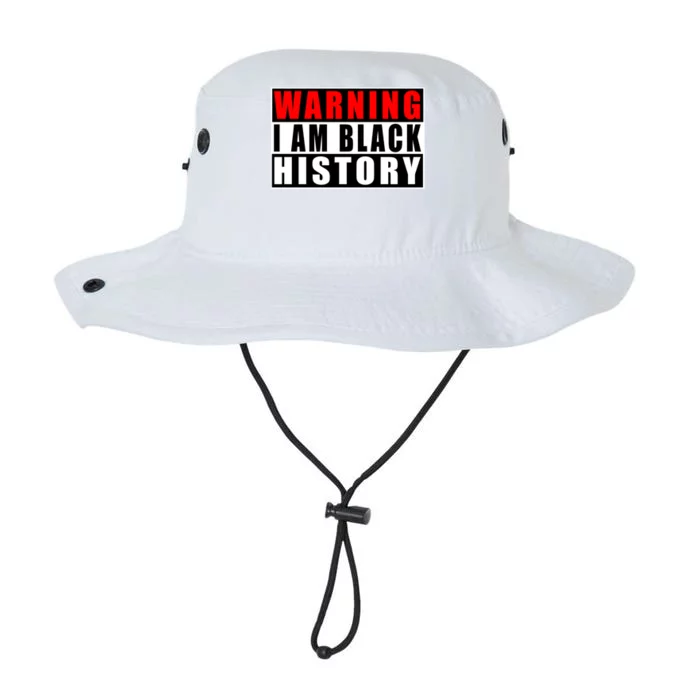 Warning I Am Black History Month Gift Legacy Cool Fit Booney Bucket Hat