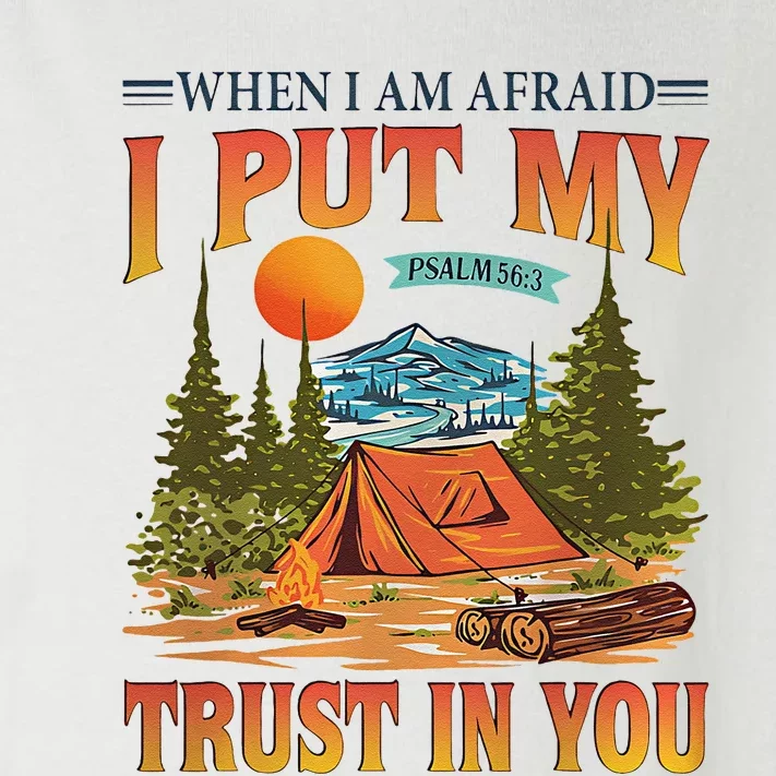 When IM Afraid I Put My Trust In You Toddler Long Sleeve Shirt