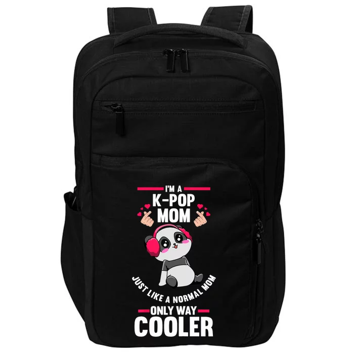 Wo I'm A KPop Mom KPop Mom Impact Tech Backpack