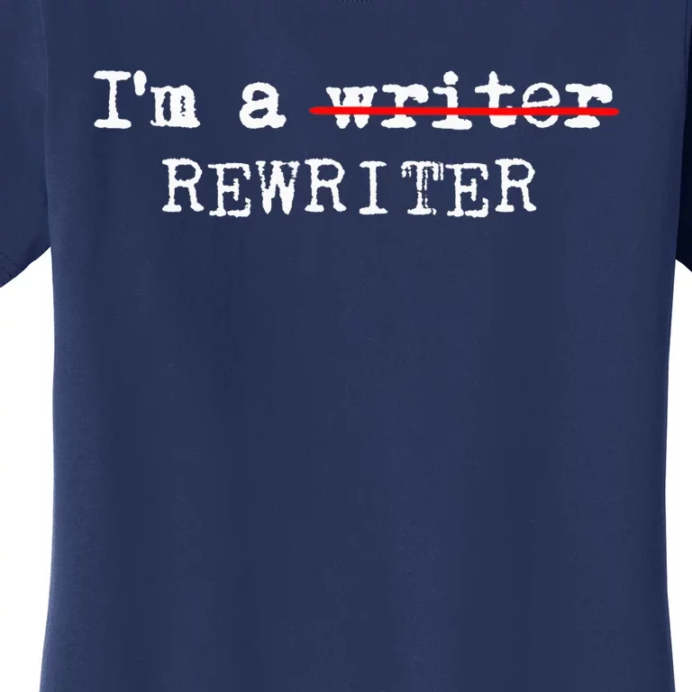 Wo I'm A Rewriter | This Is My Writing Tee VNeck Women's T-Shirt