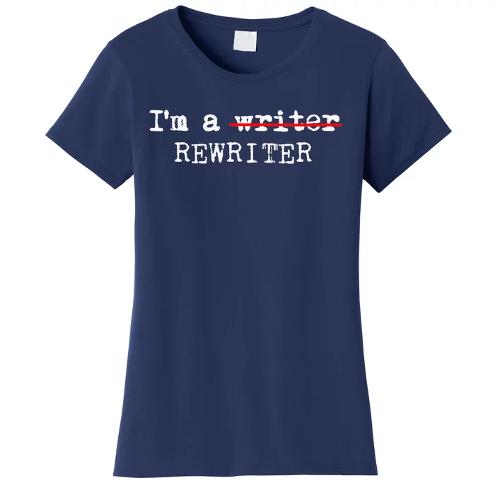 Wo I'm A Rewriter | This Is My Writing Tee VNeck Women's T-Shirt