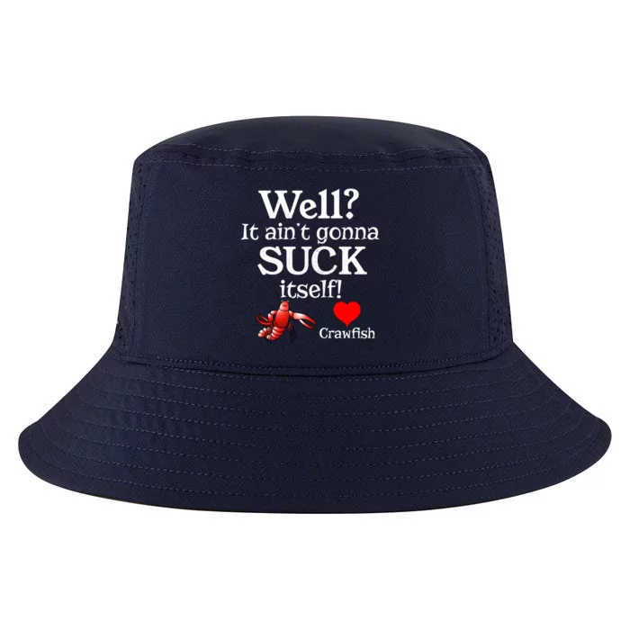 Well It Aint Gonna Suck Itself Crawfish Boil Season Gift Cool Comfort Performance Bucket Hat