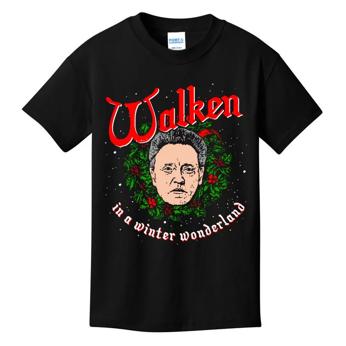 Walken In A Winter Wonderland Kids T-Shirt