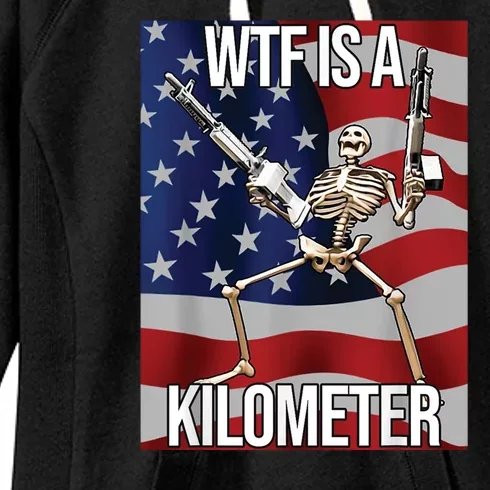 WTF Is A Kilometer Women's Fleece Hoodie