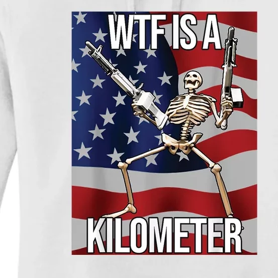 WTF Is A Kilometer Women's Pullover Hoodie