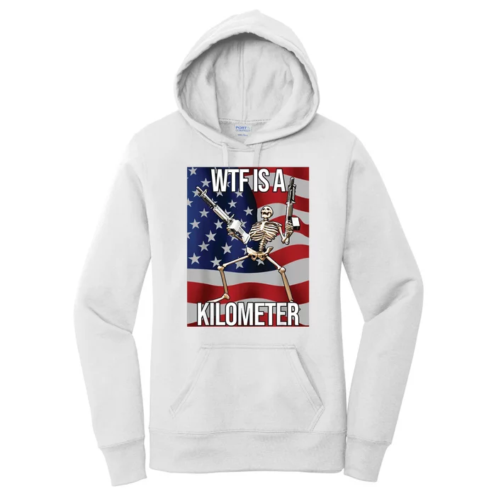 WTF Is A Kilometer Women's Pullover Hoodie