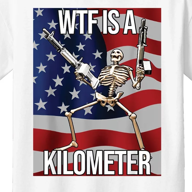 WTF Is A Kilometer Kids T-Shirt