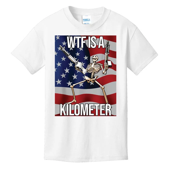 WTF Is A Kilometer Kids T-Shirt