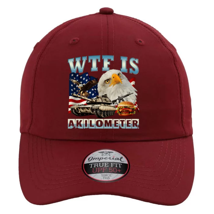 Wtf Is A Kilometer Eagle Badge American Signature Burger The Original Performance Cap