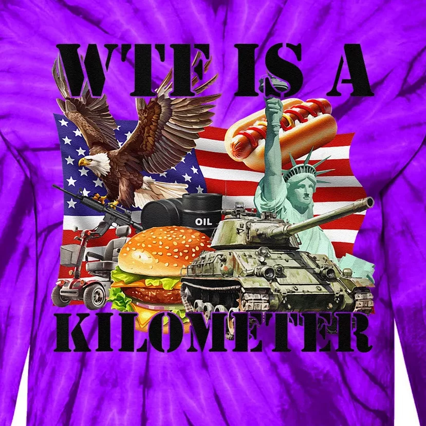 What Is A Kilometer Tie-Dye Long Sleeve Shirt