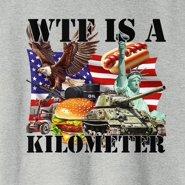 What Is A Kilometer Women's Crop Top Tee