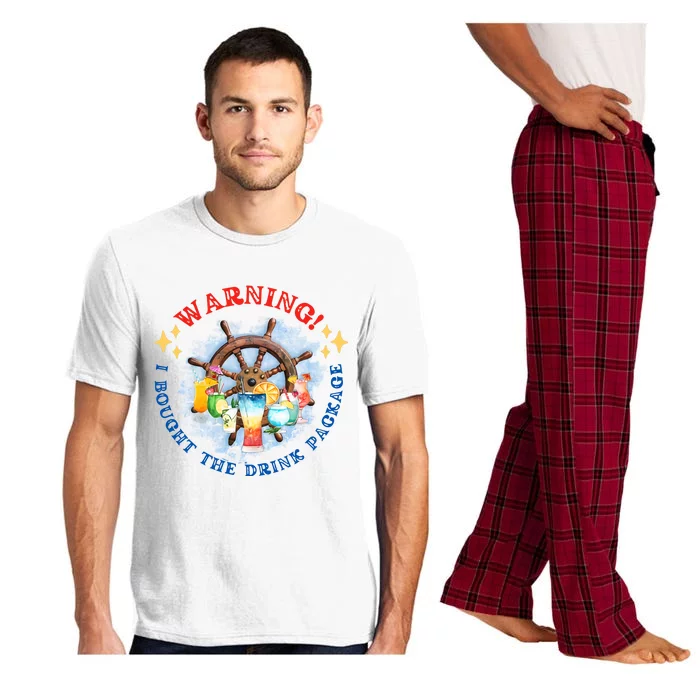 Warning I Bought The Drink Package Cruise Life Cruising Cruise Vacation Pajama Set