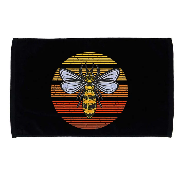 Wasp Insect Bird Lover Gift Vintage Retro Wasp Microfiber Hand Towel