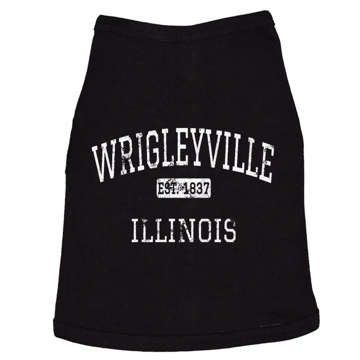 Wrigleyville Illinois Chicago IL Vintage Doggie Tank