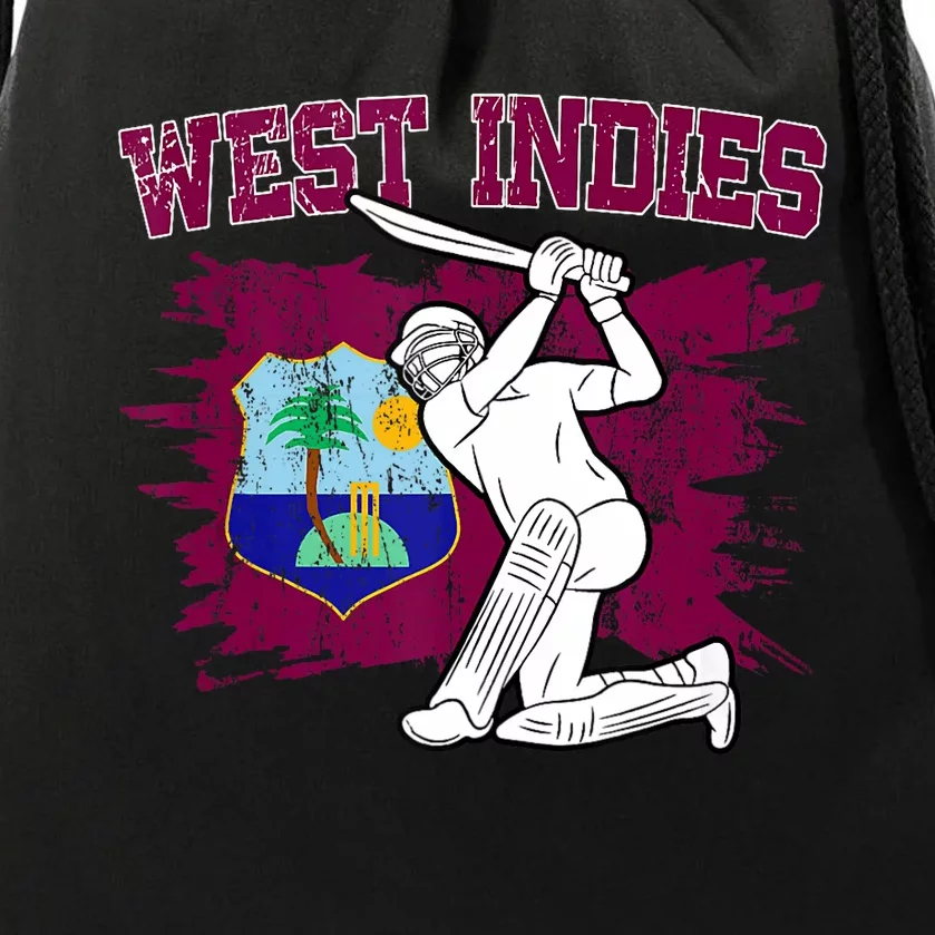 West Indies Cricket 2024 Supporters Cool Cricket Fans Drawstring Bag