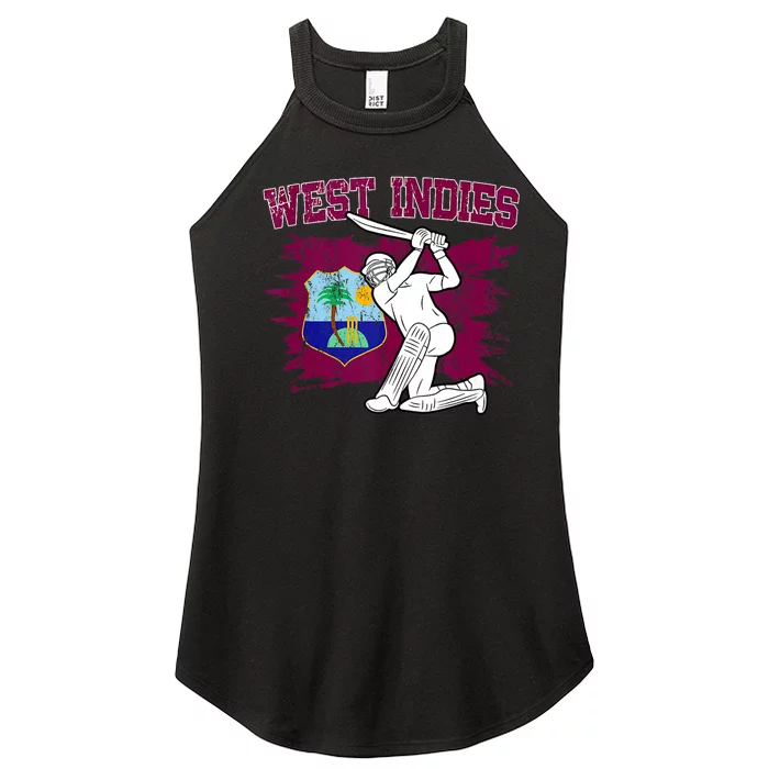 West Indies Cricket 2024 Supporters Cool Cricket Fans Women’s Perfect Tri Rocker Tank