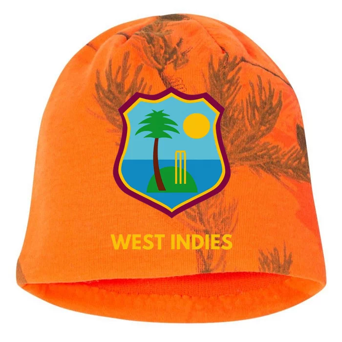 West Indies Cricket Fan Supporter Kati - Camo Knit Beanie