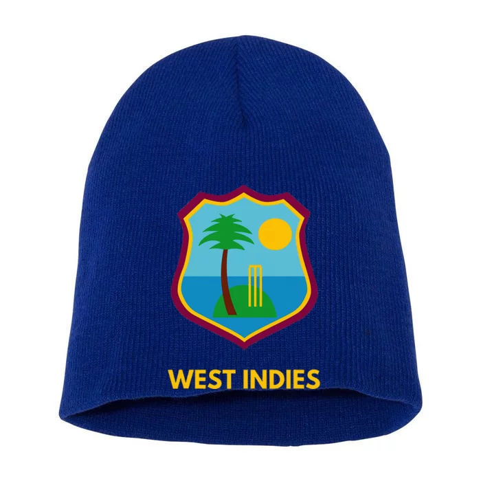 West Indies Cricket Fan Supporter Short Acrylic Beanie