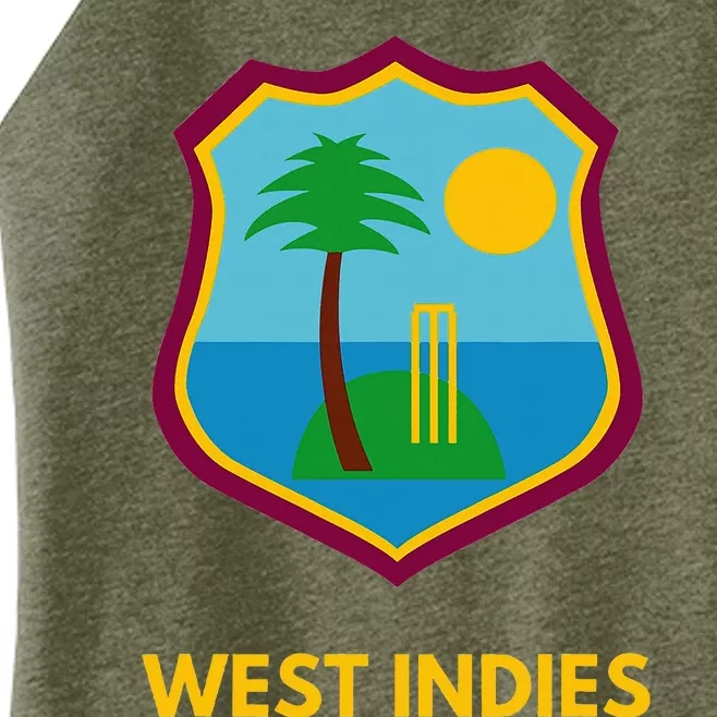 West Indies Cricket Fan Supporter Women’s Perfect Tri Rocker Tank