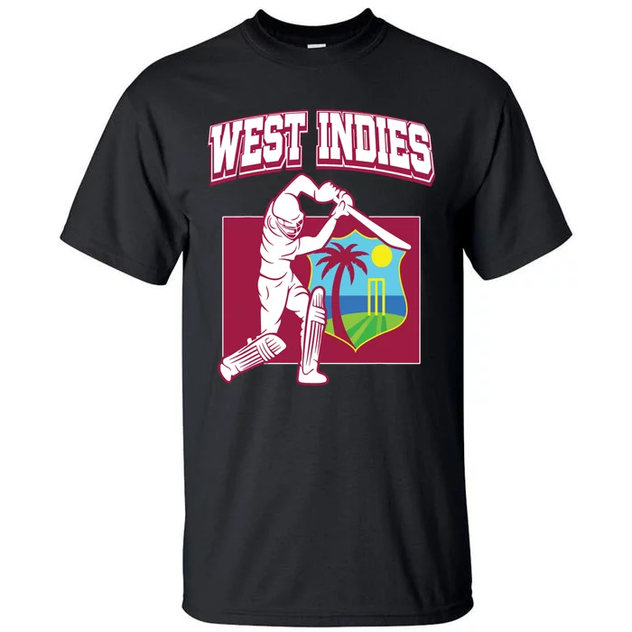 West Indies Cricket 2024 Jersey Cool Cricket Windies Tall T-Shirt