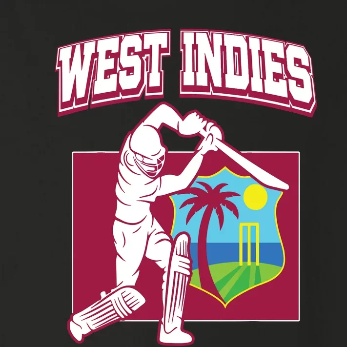 West Indies Cricket 2024 Jersey Cool Cricket Windies Toddler Long Sleeve Shirt