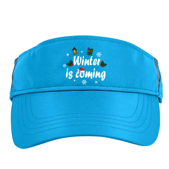 Winter Is Coming | Merry Christmas Adult Drive Performance Visor