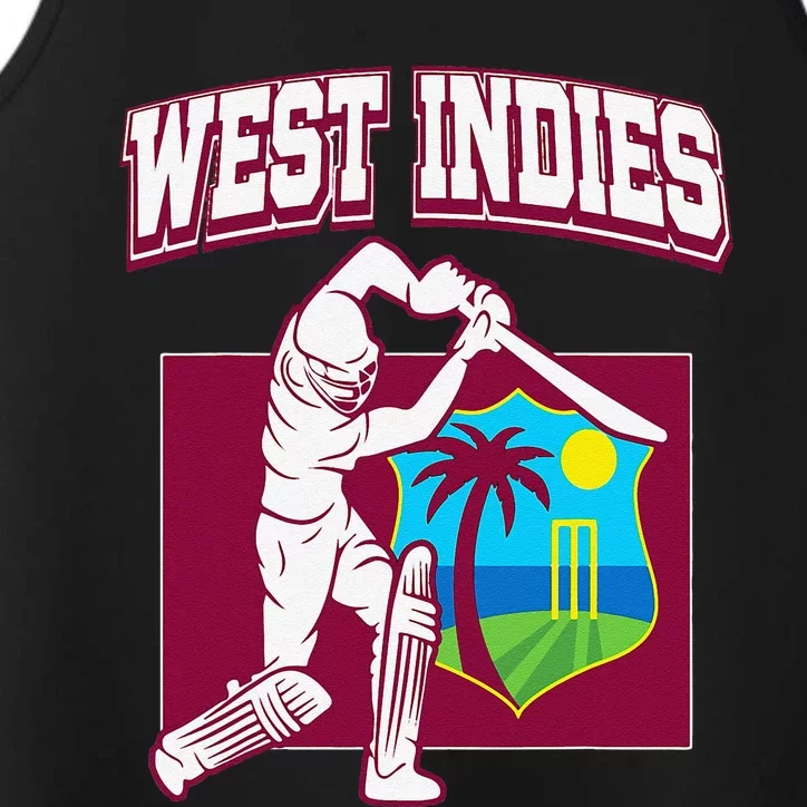 West Indies Cricket 2024 Jersey Cool Cricket Windies Performance Tank