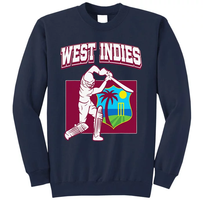 West Indies Cricket 2024 Jersey Cool Cricket Windies Tall Sweatshirt