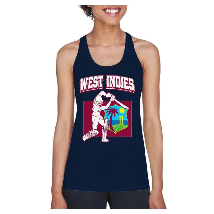 West Indies Cricket 2024 Jersey Cool Cricket Windies Women's Racerback Tank