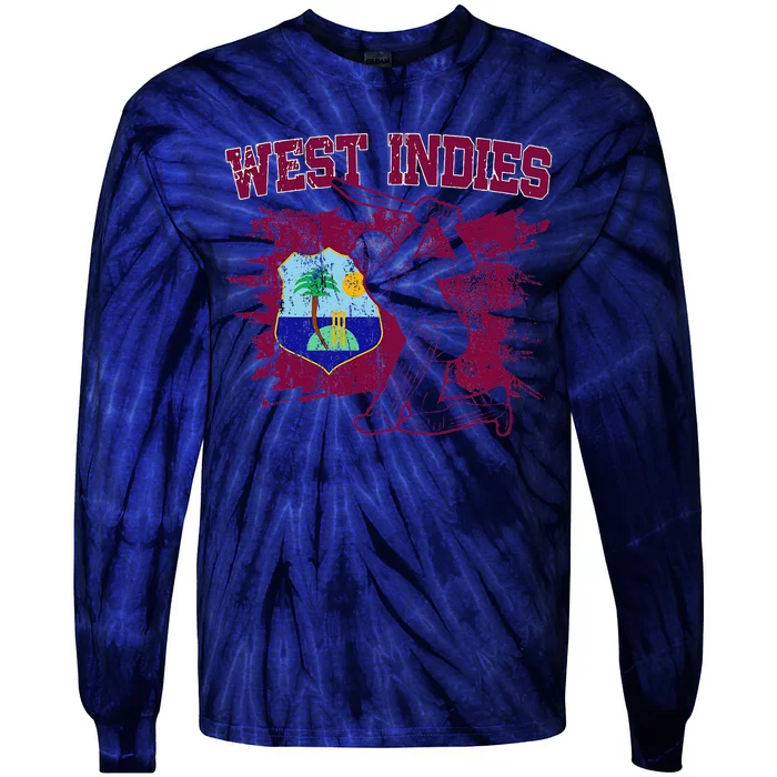 West Indies Cricket 2024 Jersey Cool Cricket Windies Tie-Dye Long Sleeve Shirt