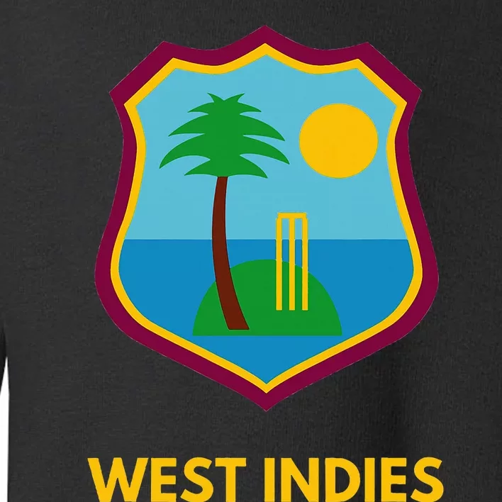 West Indies Cricket Fan Supporter Toddler Sweatshirt