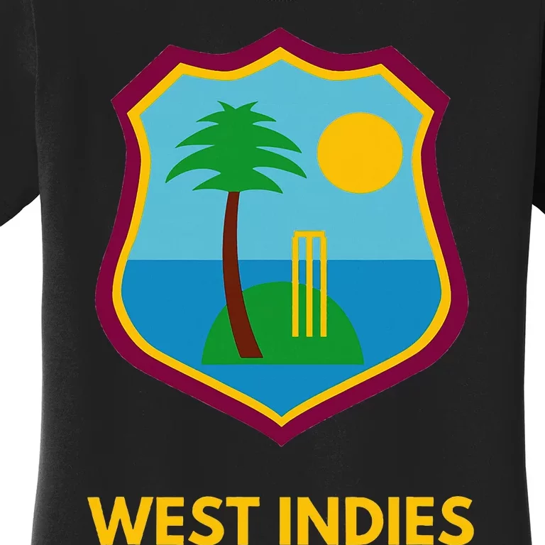 West Indies Cricket Fan Supporter Women's T-Shirt