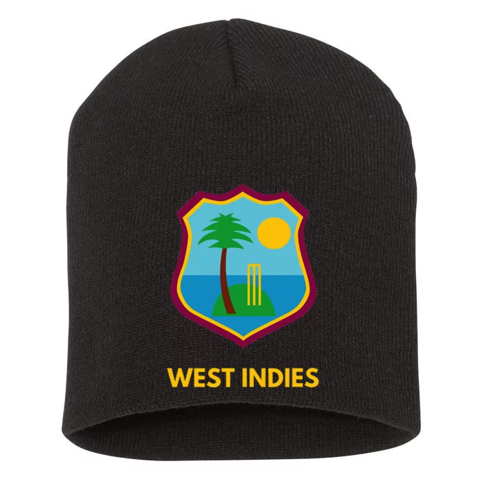 West Indies Cricket Fan Supporter Short Acrylic Beanie