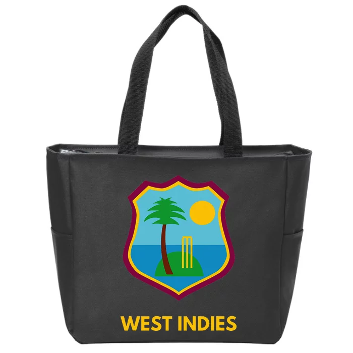 West Indies Cricket Fan Supporter Zip Tote Bag