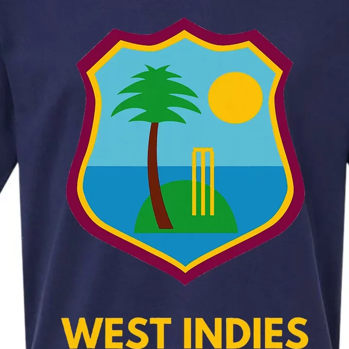 West Indies Cricket Fan Supporter Sueded Cloud Jersey T-Shirt