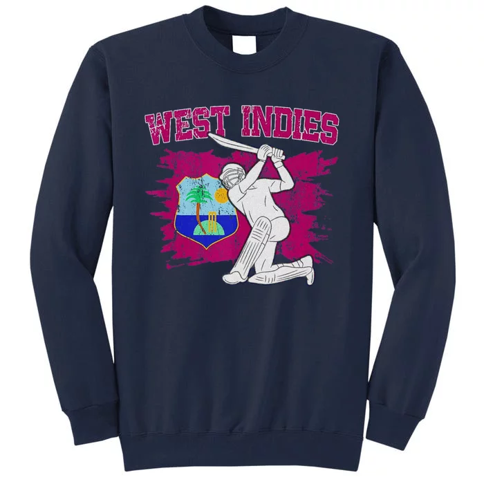 West Indies Cricket 2024 Supporters Cool Cricket Fans Tall Sweatshirt