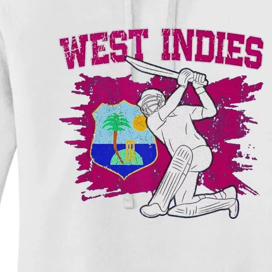 West Indies Cricket 2024 Supporters Cool Cricket Fans Women's Pullover Hoodie